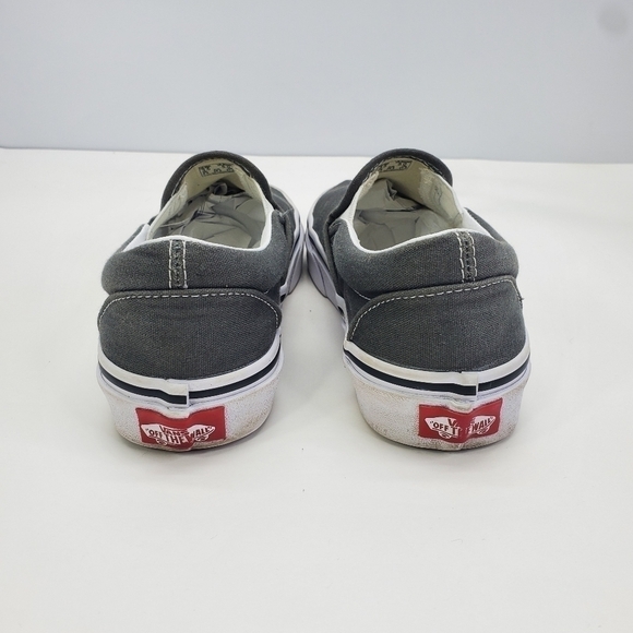 Vans Unisex Classic 721565 Gray Casual Shoes Sneakers Size M 3.5 W 5 - Picture 10 of 11
